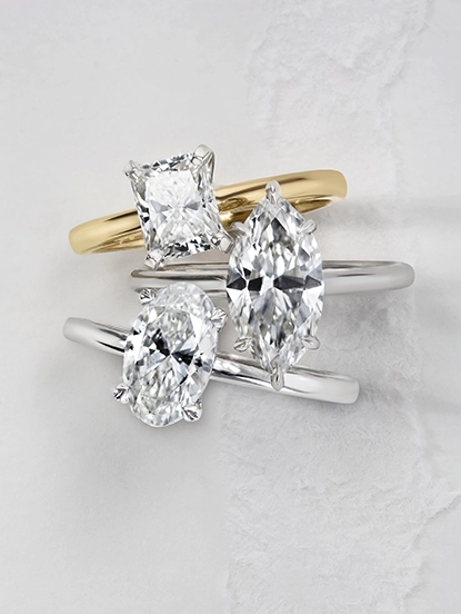 Lab-Grown Diamond Rings