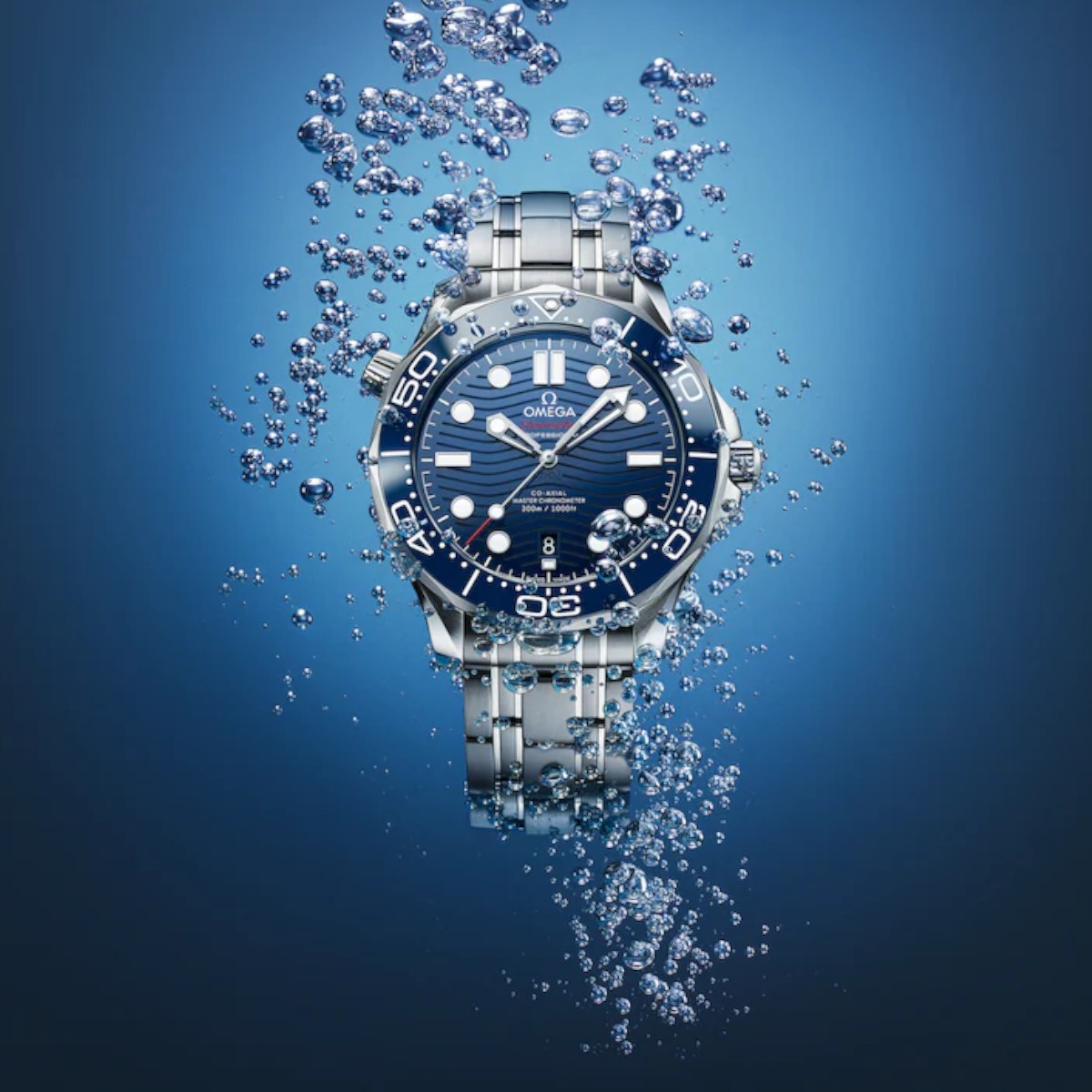 Omega Seamaster Diver 300M 42mm Men's Watch, Blue Dial