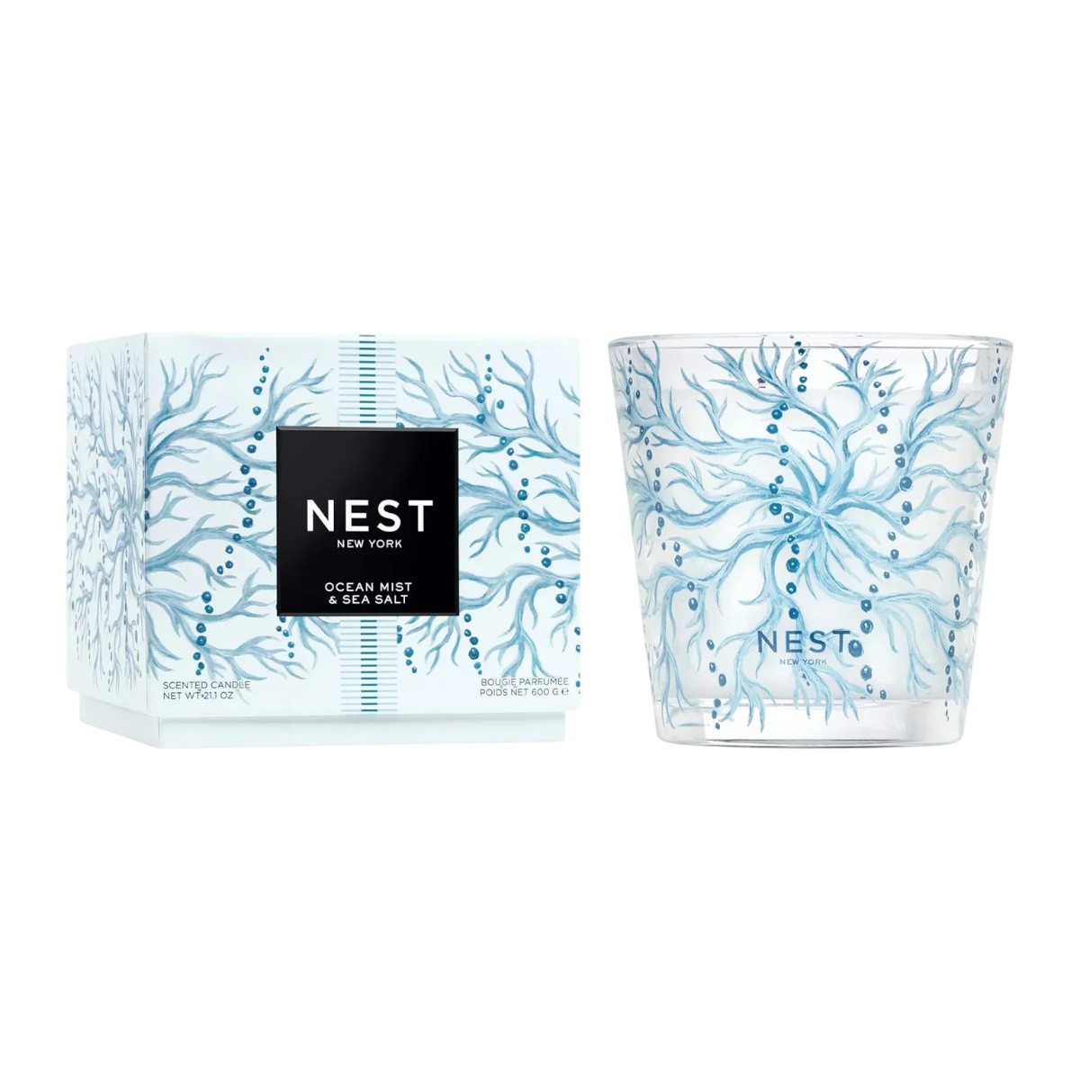NEST New York Ocean Mist & Sea Salt Candle, 3 Wick