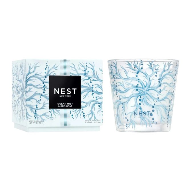 NEST New York Ocean Mist & Sea Salt Candle, 3 Wick