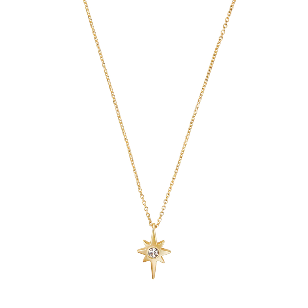 Spartina 449 Celebrate Superstar Gold Tone Necklace, 18