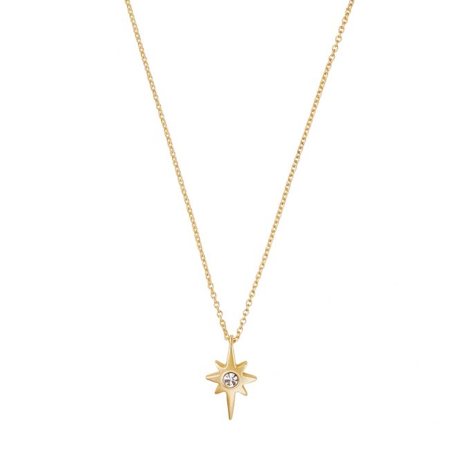 Spartina 449 Celebrate Superstar Gold Tone Necklace, 18"