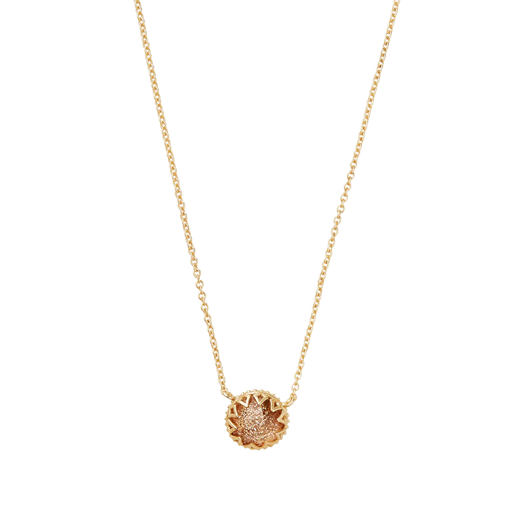 Spartina 449 Simply The Best Gold Tone Glitter Necklace, 18