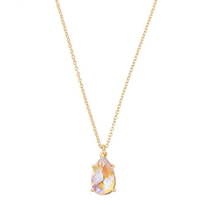 Spartina 449 Magical Gold Tone Necklace in Iridescent, 18"
