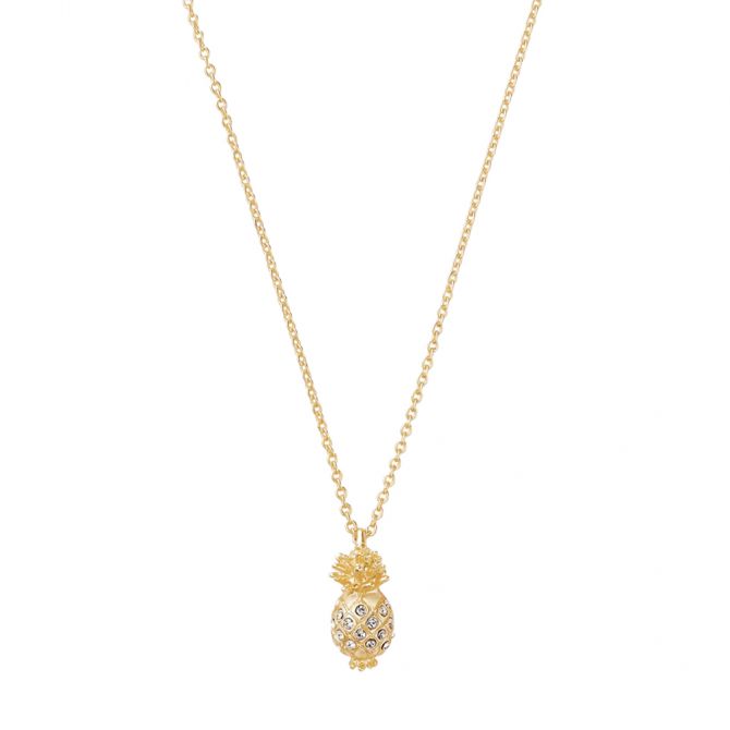 Spartina 449 Forever Friends Pina Colada Gold Tone Necklace, 18"