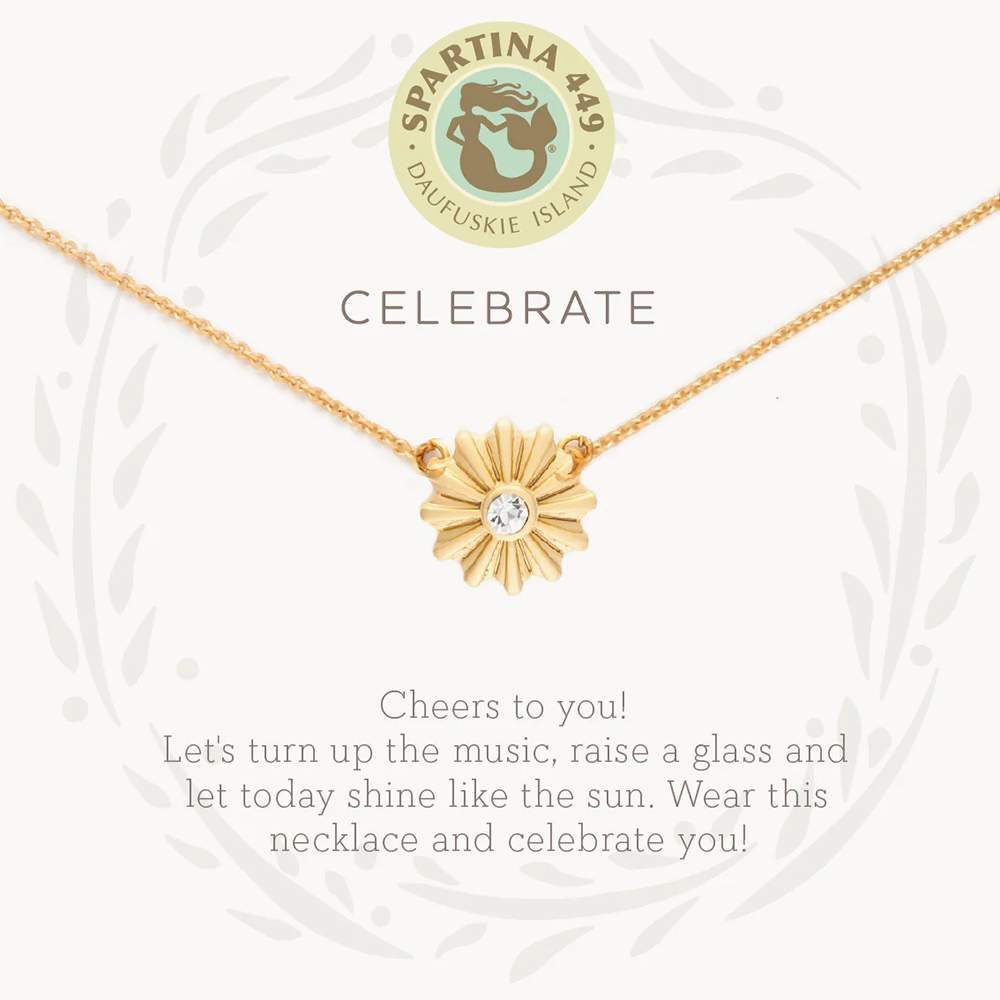 Spartina 449 Sea La Vie Celebrate / Sunburst Necklace, 18