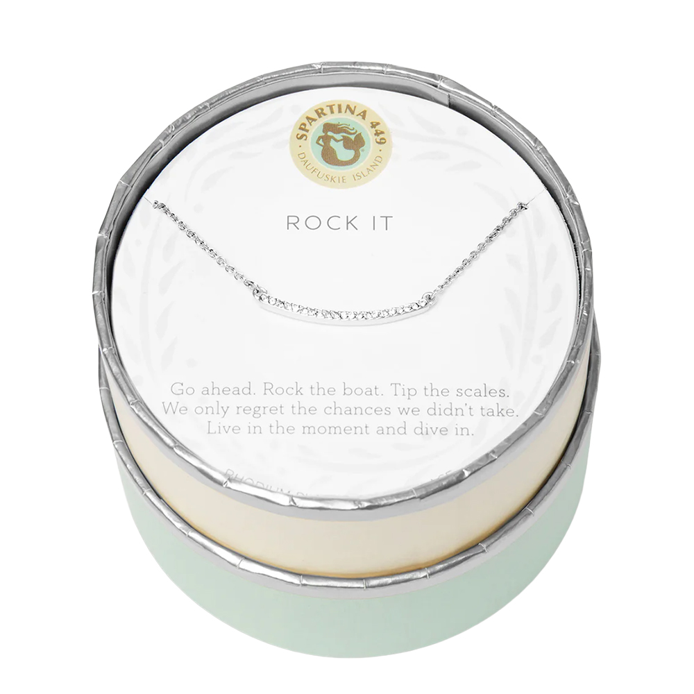 Spartina 449 Sea La Vie Rock It / Arc Silver Necklace