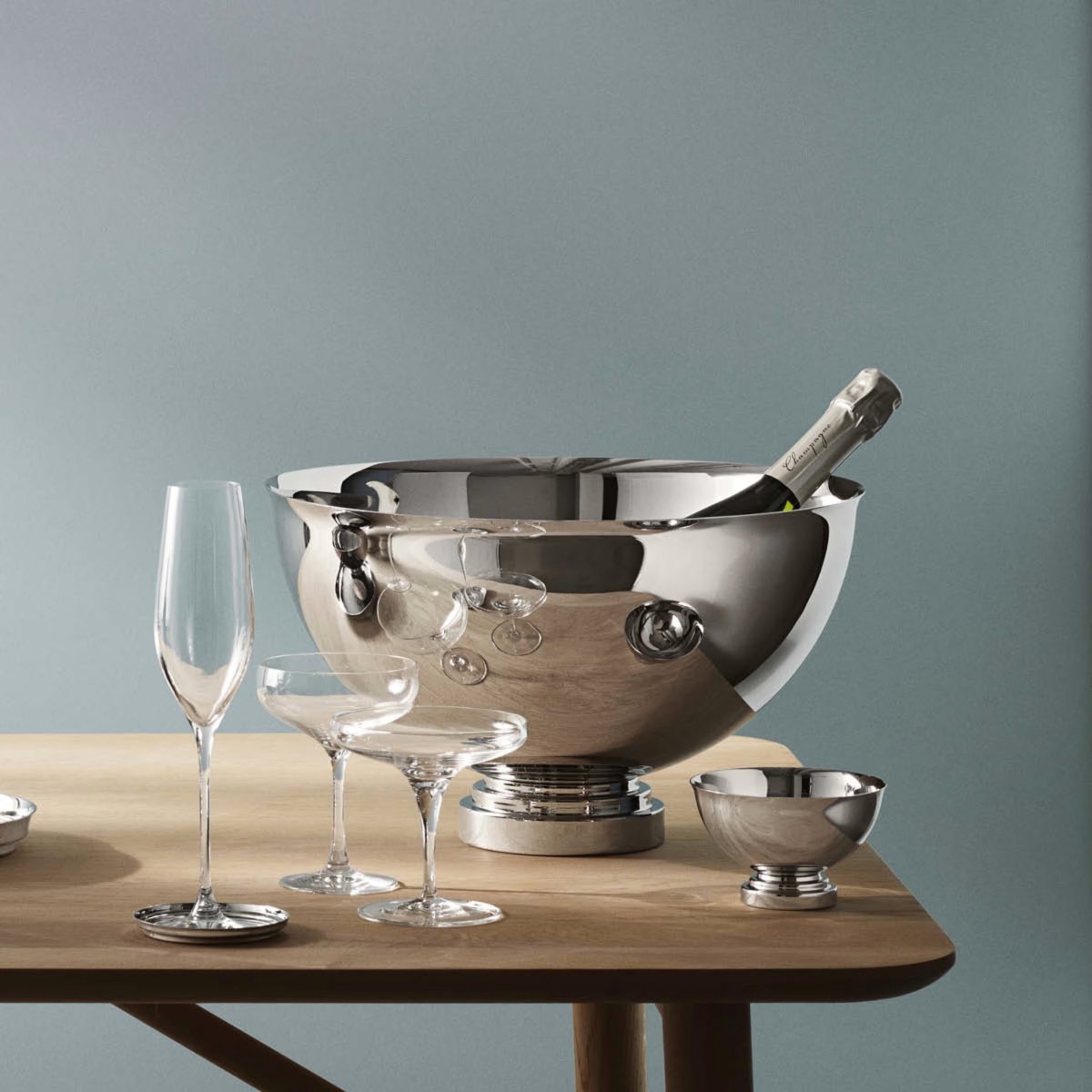 Georg Jensen Manhattan Champagne Bowl