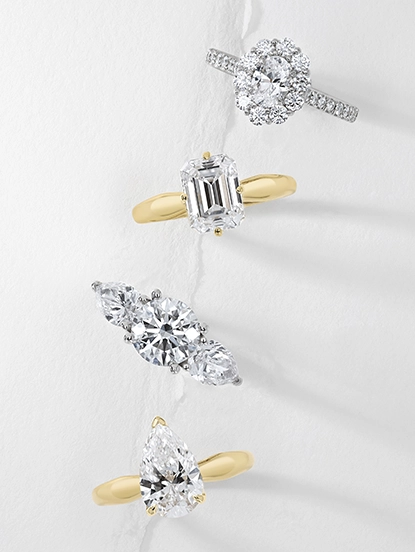 Lab-Grown Diamond Rings
