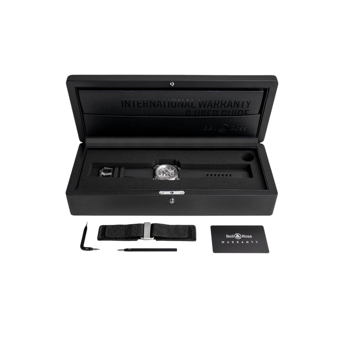Bell & Ross BR-03 Skeleton Steel 41mm Men's Watch, Skeleton Dial