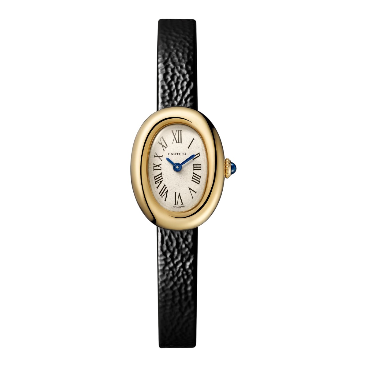 Cartier Baignoire 24.6mm x 18.7mm Watch, Silvered Dial