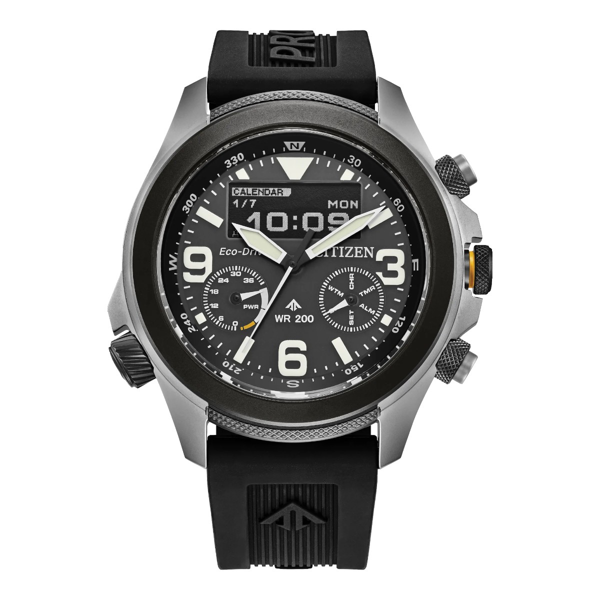 Citizen Promaster Land U822 43.9mm Men's Watch, Black Dial