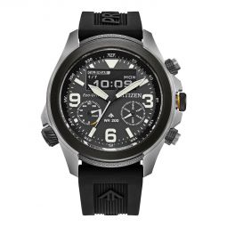 Citizen Tsuki-yomi A-T Chronograph 43mm Men's Watch, Grey Dial