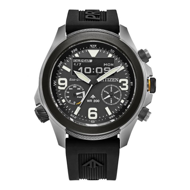 Citizen Promaster Land U822 43.9mm Men's Watch, Black Dial