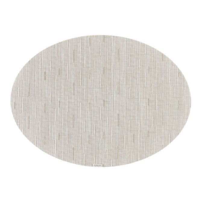 Chilewich Oval Bamboo Placemat, Coconut