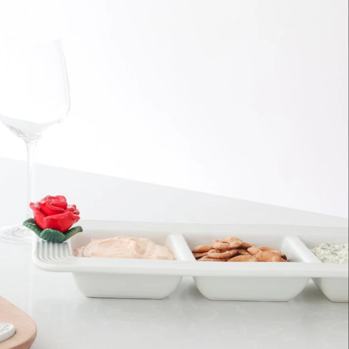 Nora Fleming Pinstripes Garnish Dish