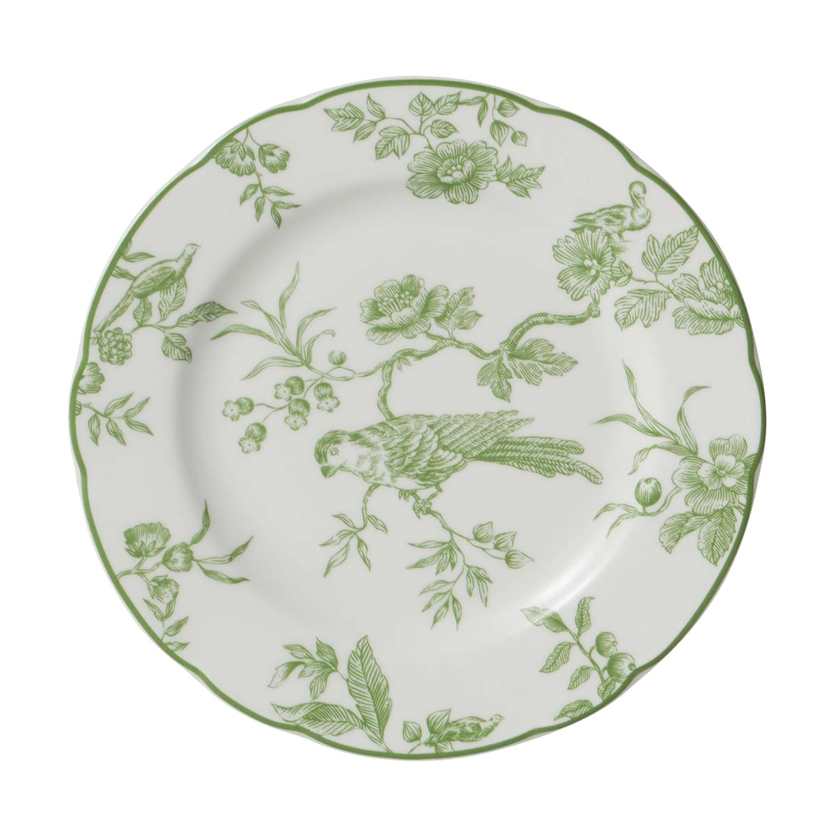 Bernardaud Albertine Green Bread Plate
