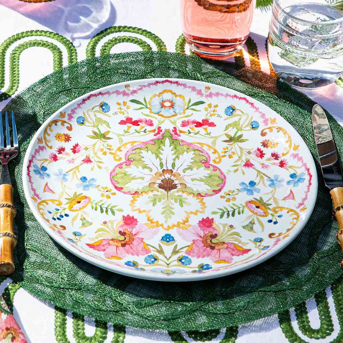 Juliska Tuileries Garden Placemat, Basil