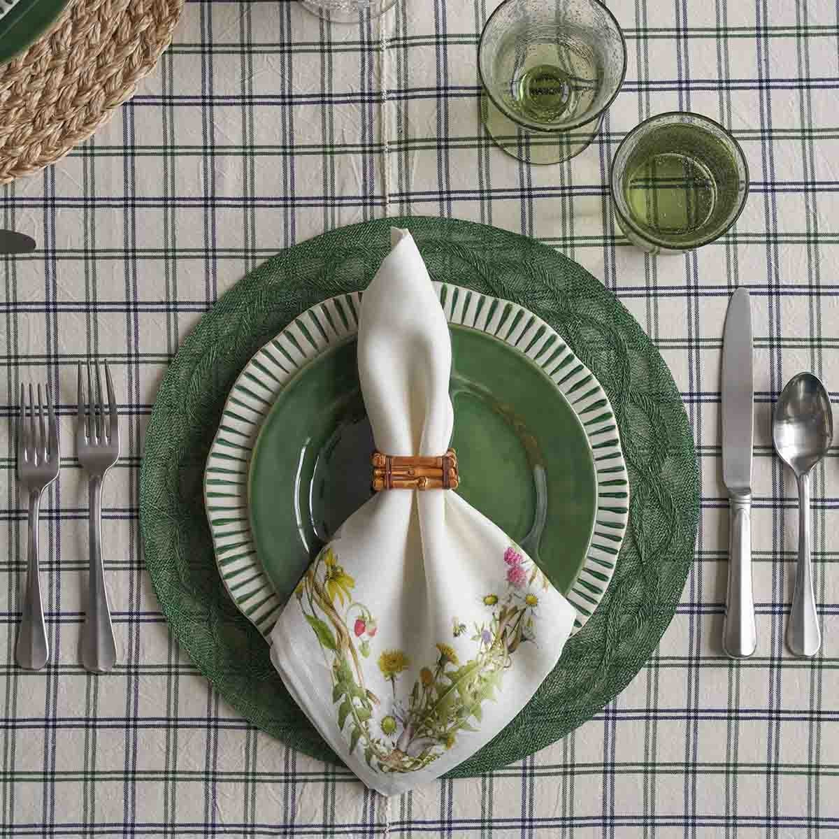Juliska Tuileries Garden Placemat, Basil
