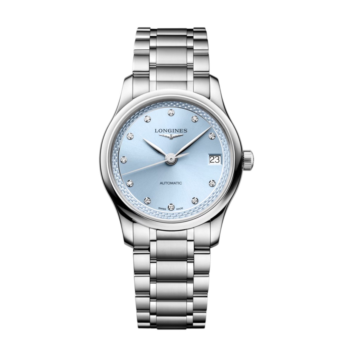 Longines Master Automatic 34mm Women's Watch, Blue Dial