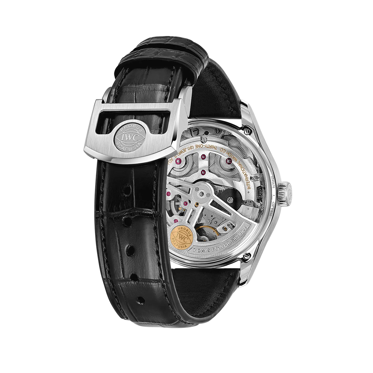 IWC Schaffhausen Portugieser Automatic 42mm Men's Watch, Silver Dial