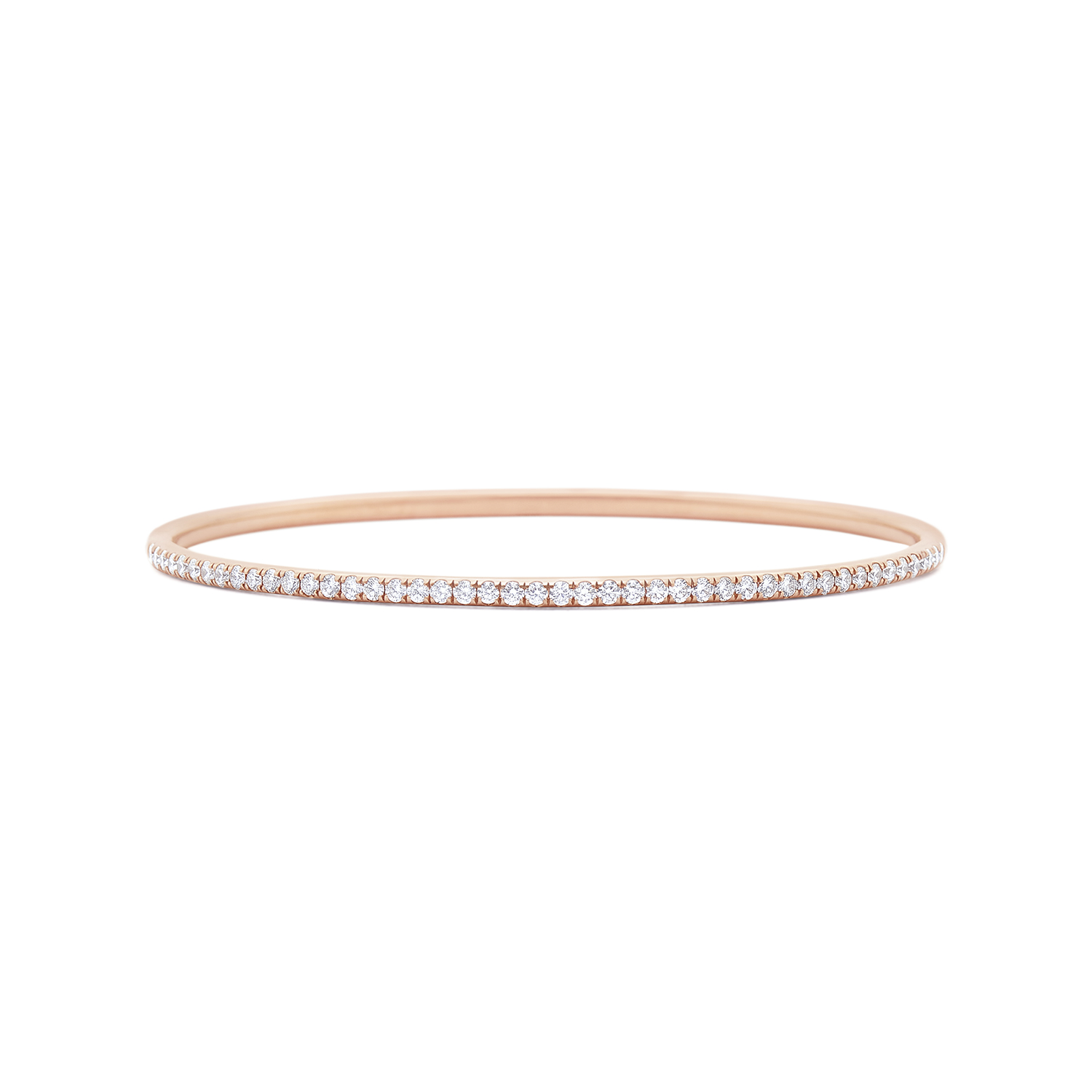 Kwiat Diamond Pavé Bangle in Rose Gold | 125948 | Borsheims