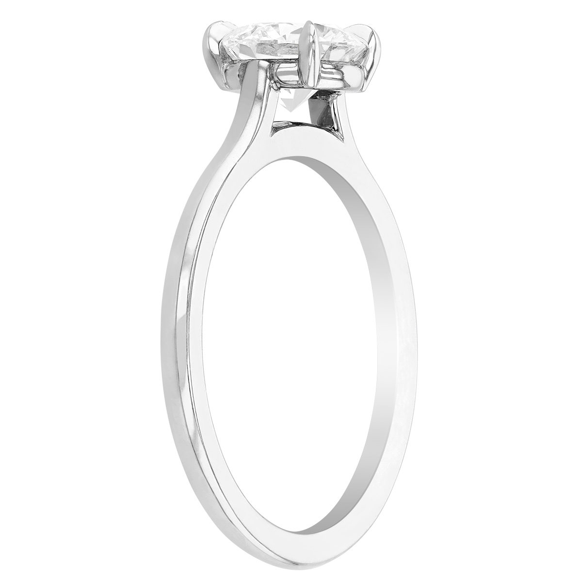 Kwiat Round Diamond 1 Carat Solitaire Engagement Ring in Platinum