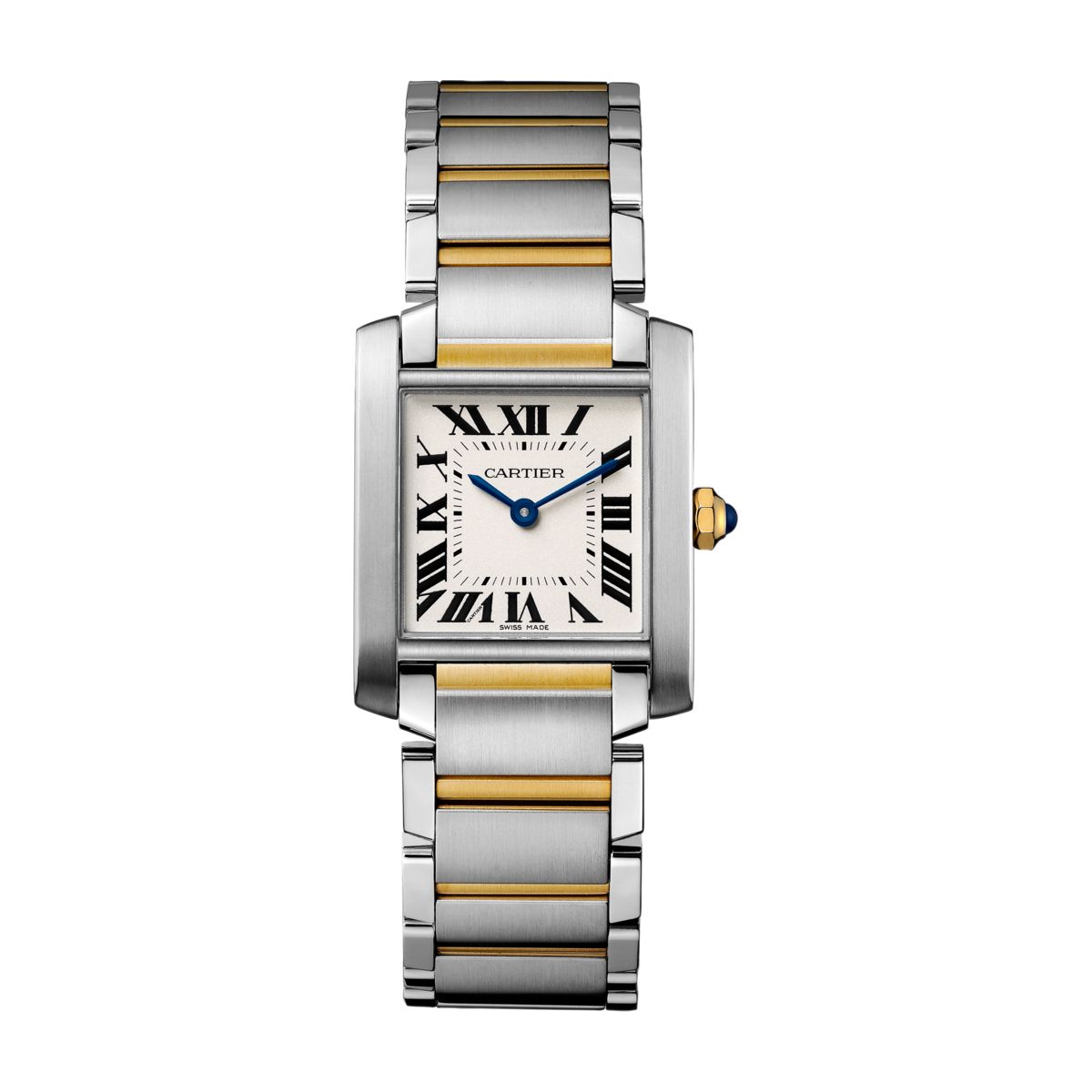 Cartier Tank FranÃ§aise Medium 18K Yellow Gold and Steel Watch