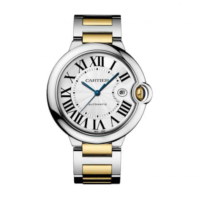 Cartier Ballon Bleu de Cartier 42mm Yellow Gold and Stainless Steel Watch