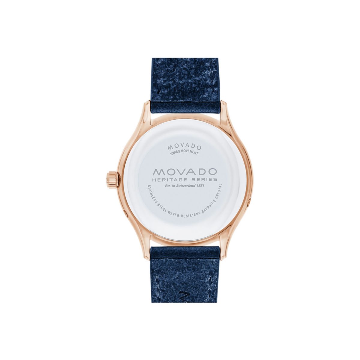 Movado Heritage Series Celestograf Women's Watch, 36mm Rose Tone and Stainless Steel
