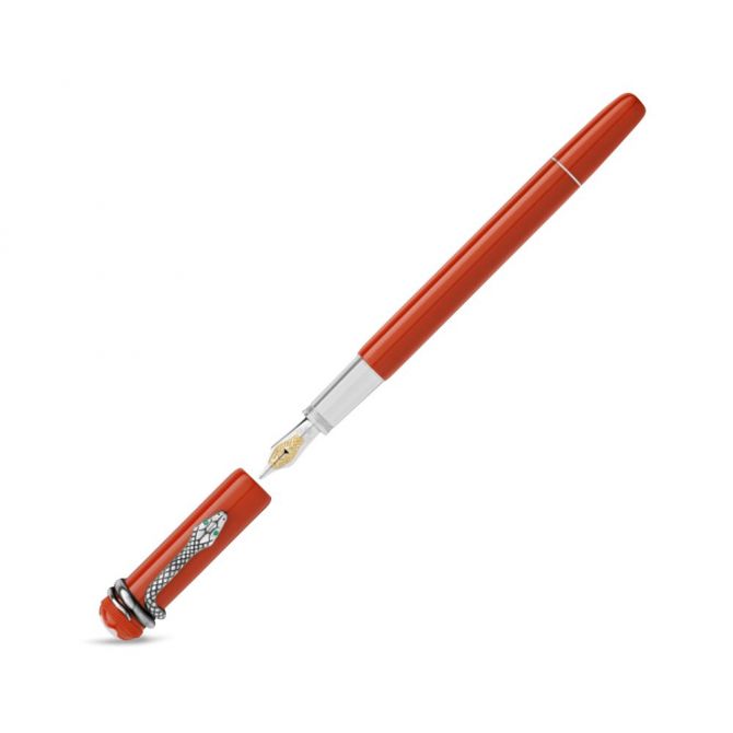 Montblanc Heritage Rouge et Noir Special Edition Coral Fountain Pen