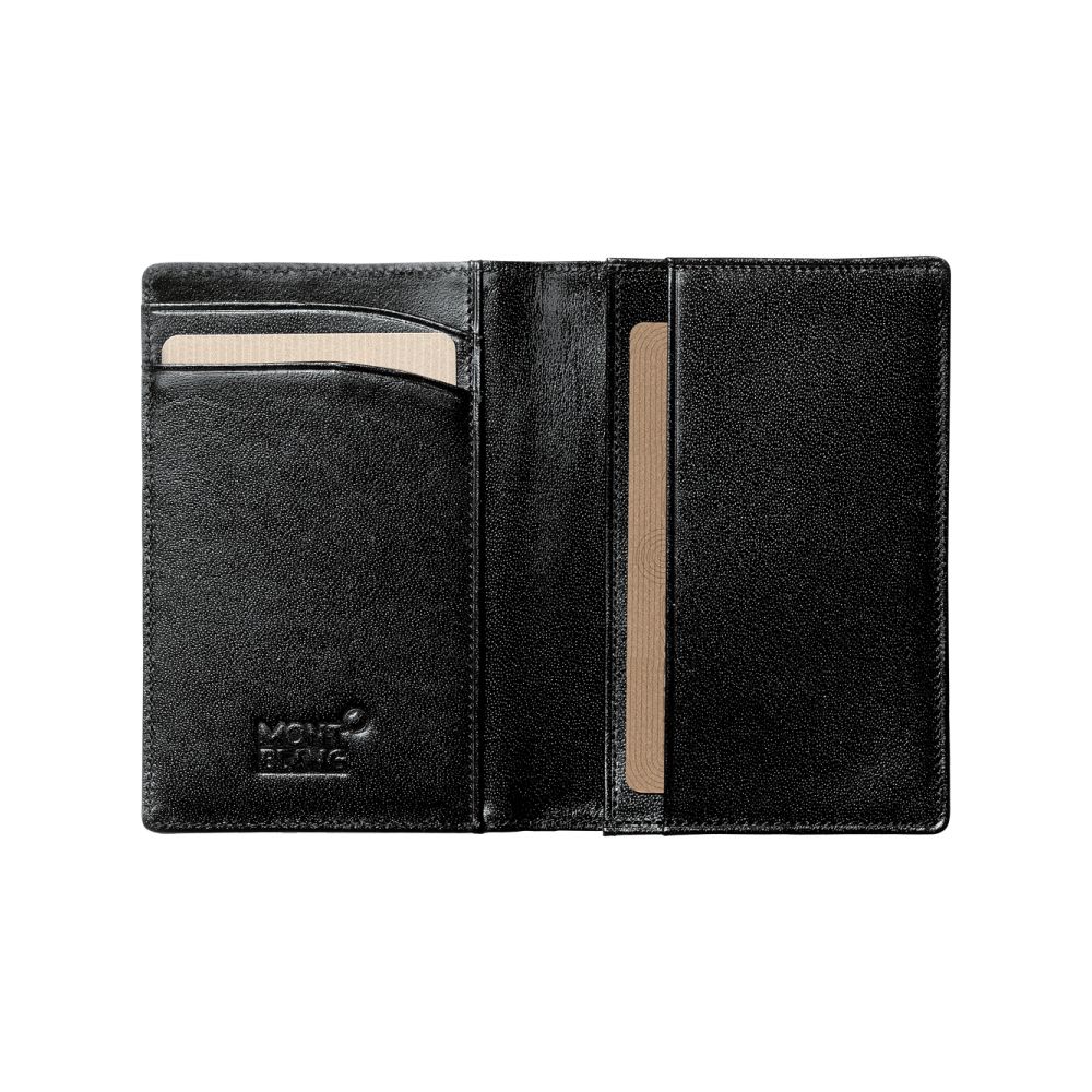 Montblanc Set with Meisterstuck Midsize Ballpoint Pen and Meisterstuck Business Card Holder
