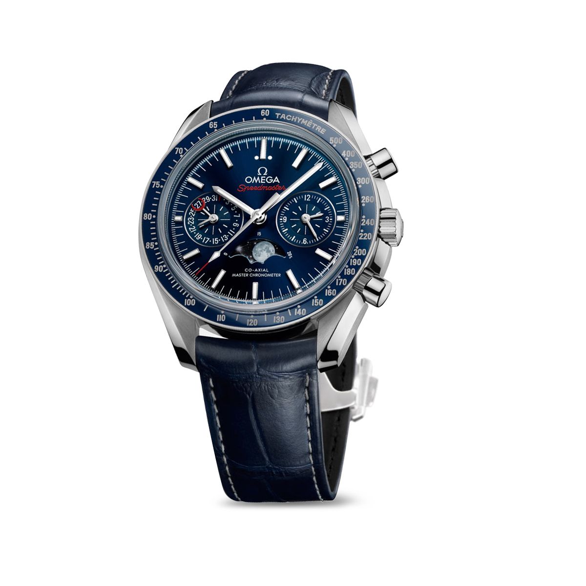 Omega Speedmaster Moonphase 44mm Men's Watch, Blue Dial