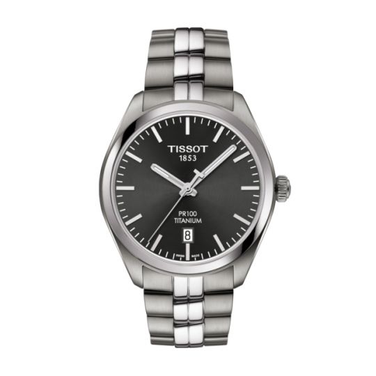 tissot pr 100 stainless steel