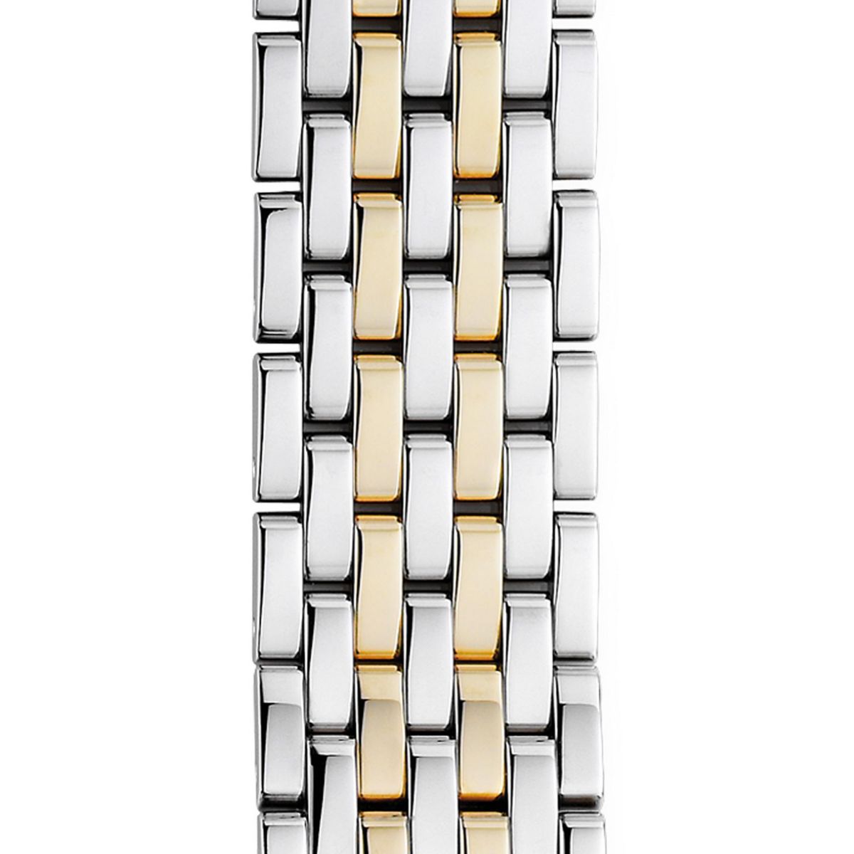 Michele Deco 7-Link Two-Tone 18mm Women's Watch Bracelet