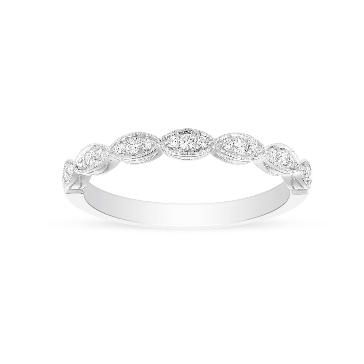 14K White Gold 