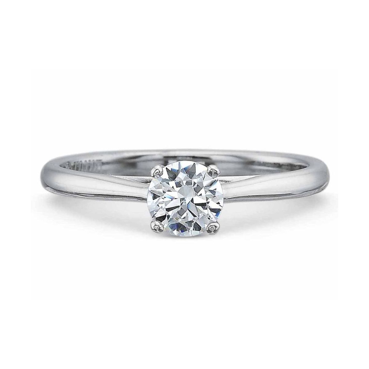 Platinum New Aire Solitaire Ring Setting