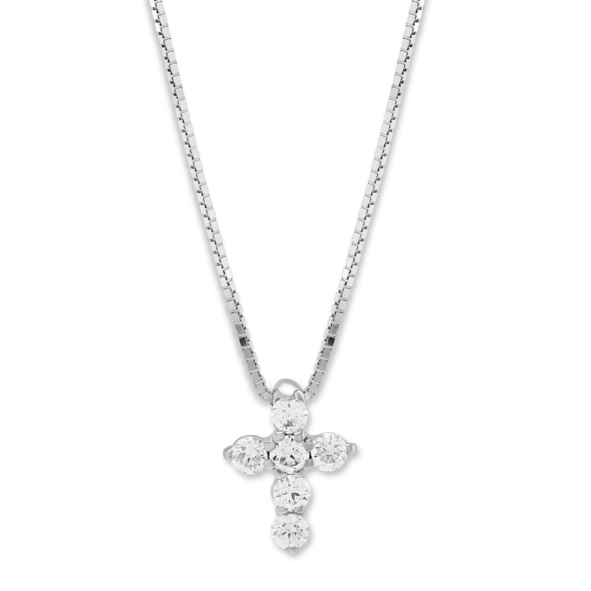 0.32cttw Small Diamond Cross