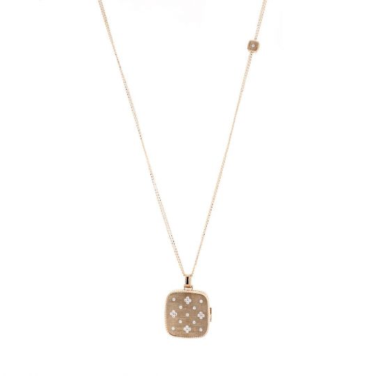 roberto coin rose gold necklace