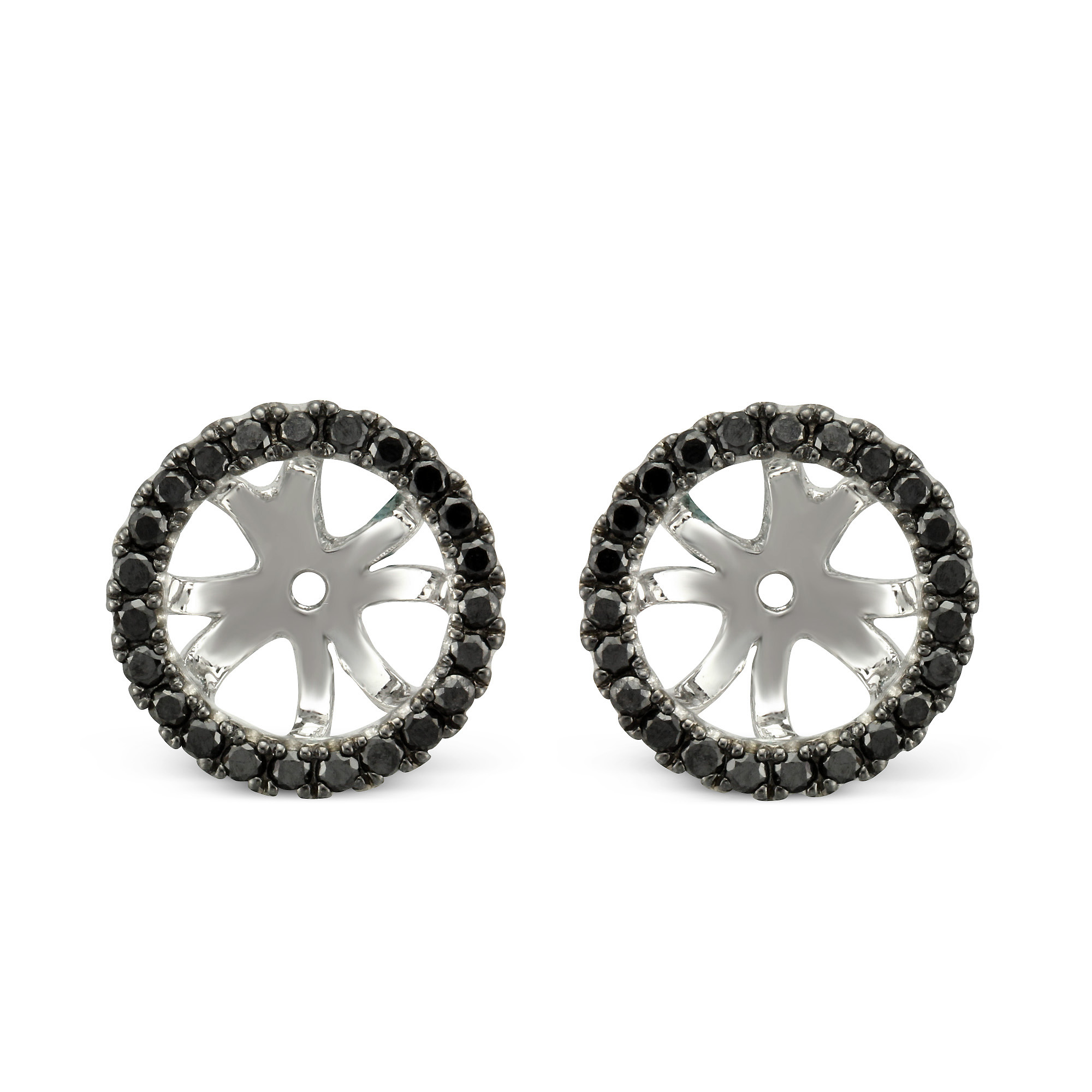 black diamond earring jackets