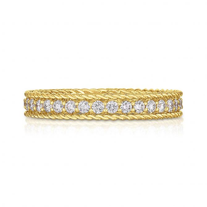 Roberto Coin 18K Yellow Gold & Diamond Symphony Eternity Ring