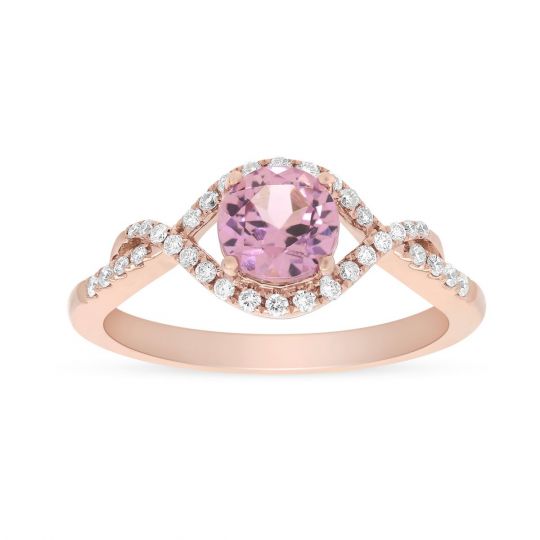 pink garnet jewelry