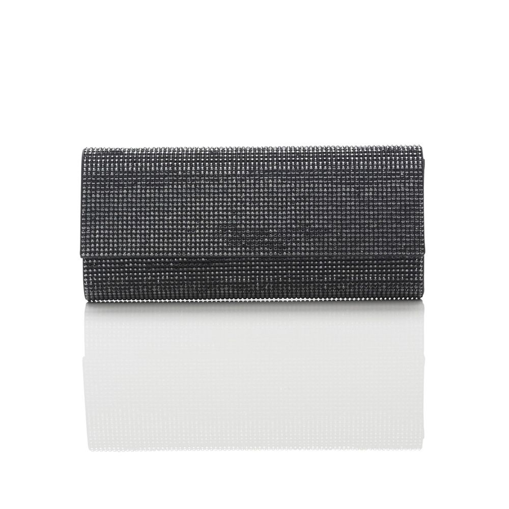 Judith Leiber Ritz Fizz Envelope Clutch, Hematite Borsheims