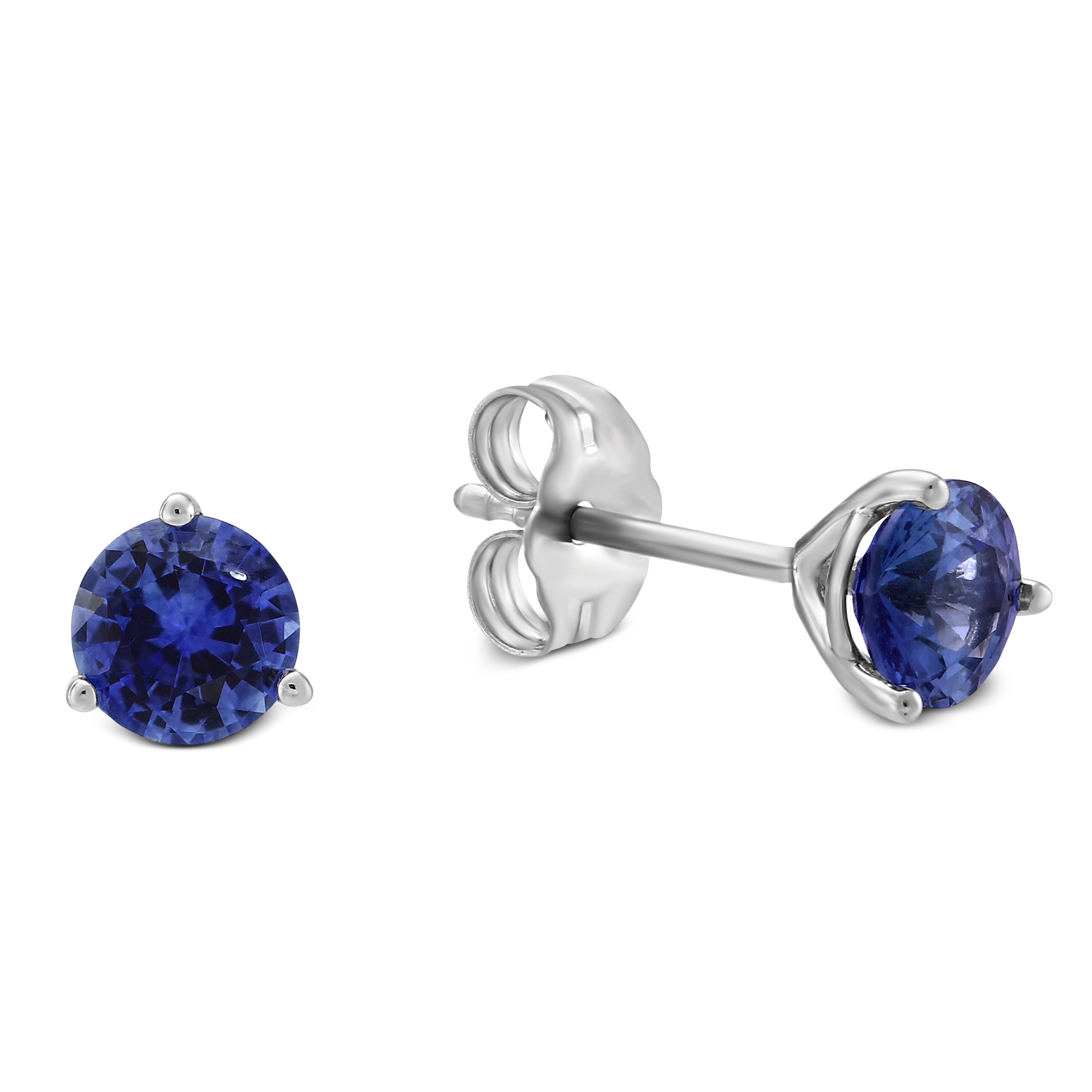 white gold sapphire earrings white gold sapphire earrings