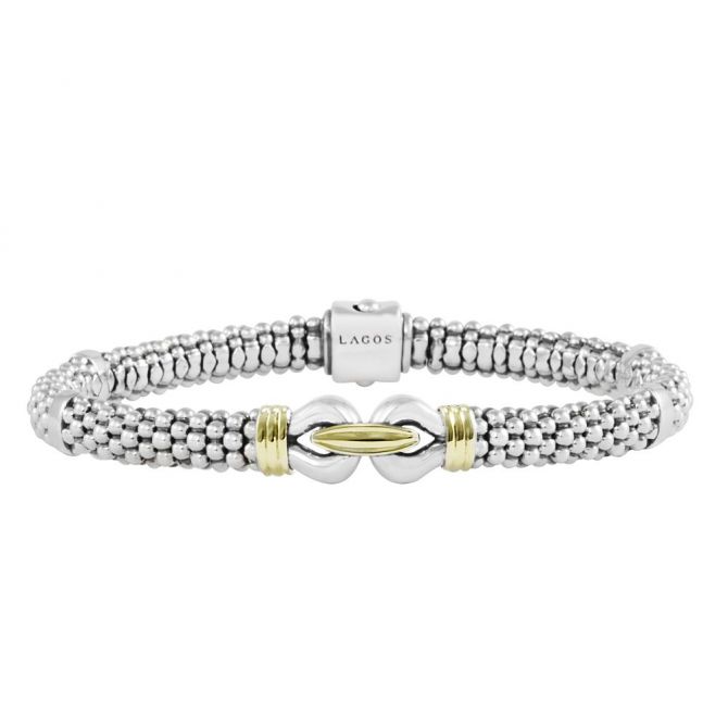 Lagos derby on sale silver link bracelet
