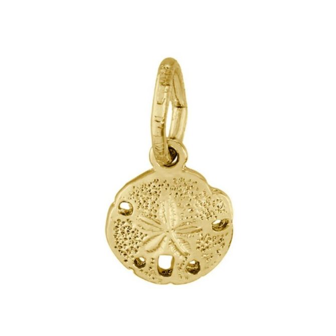 Rembrandt 14K Yellow Gold Sand Dollar Charm