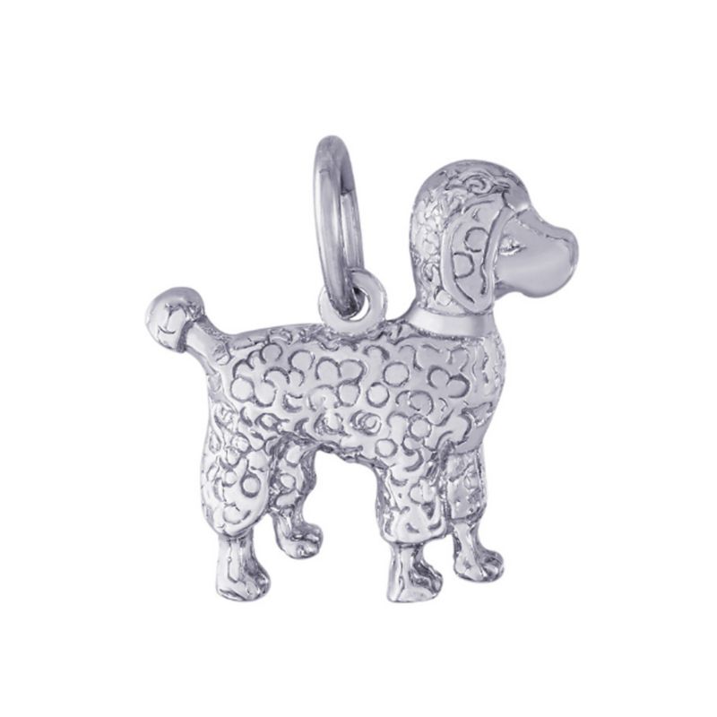 Rembrandt Sterling Silver Poodle Charm