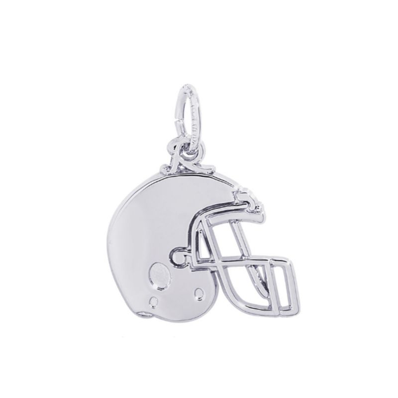 Rembrandt Sterling Silver Football Helmet Charm