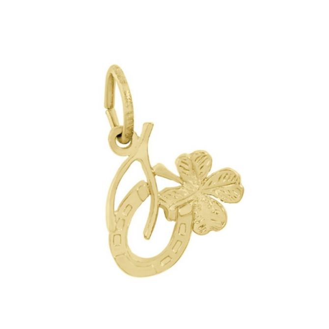 Rembrandt 14K Yellow Gold Good Luck Charm