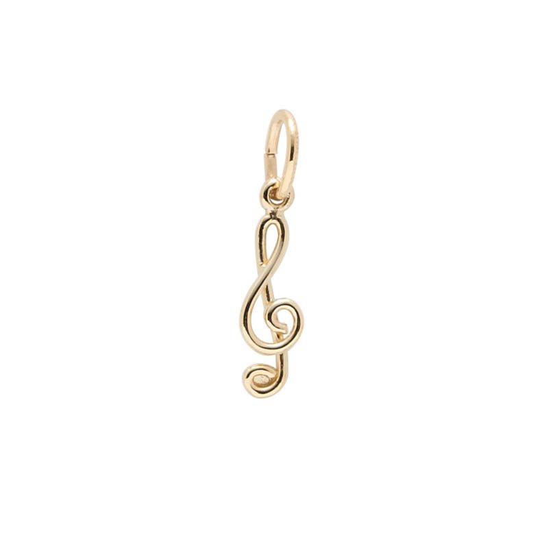 Rembrandt 14K Yellow Gold Treble Clef Charm